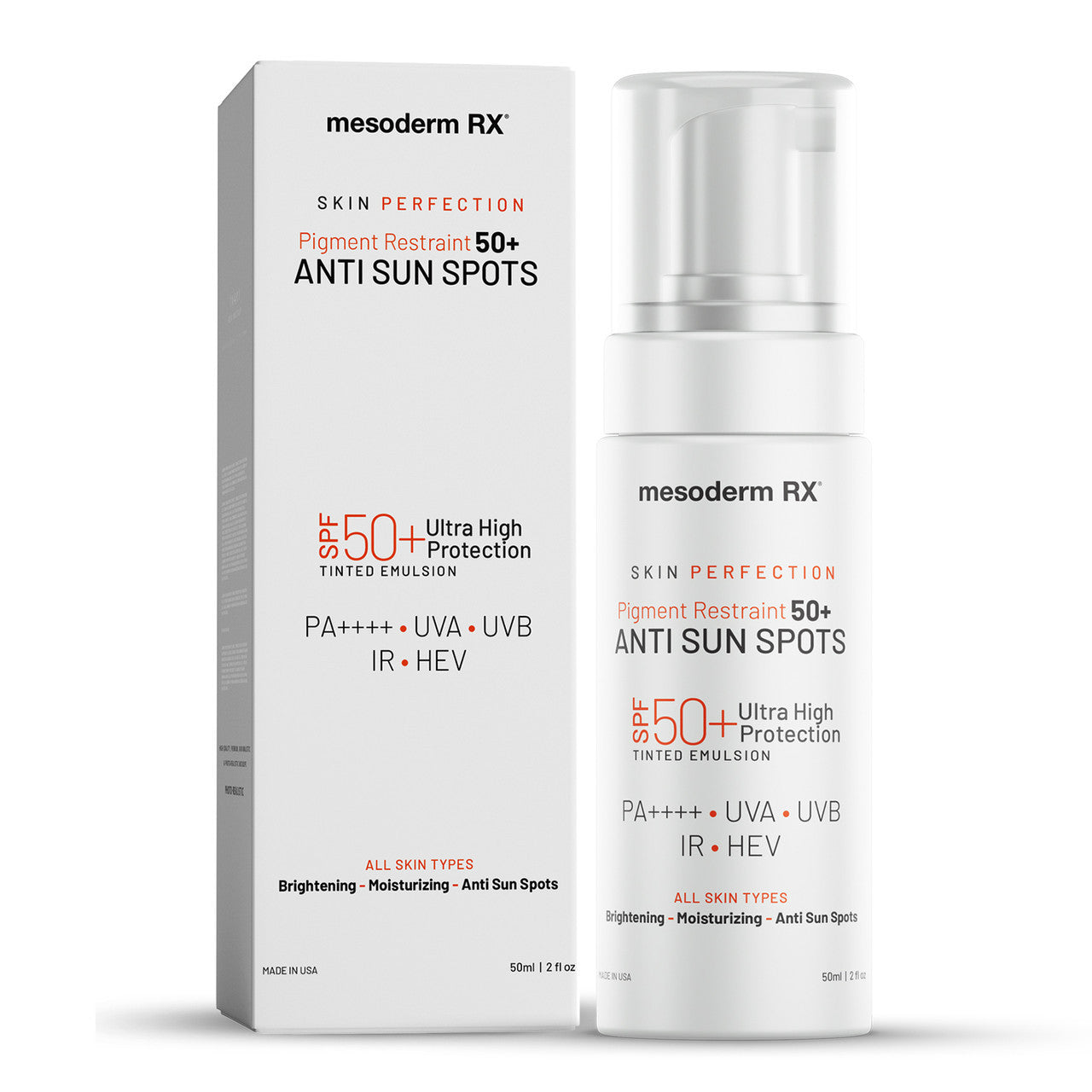 Mesoderm RX PIGMENT RESTRAINT Ultra High Sun Protection