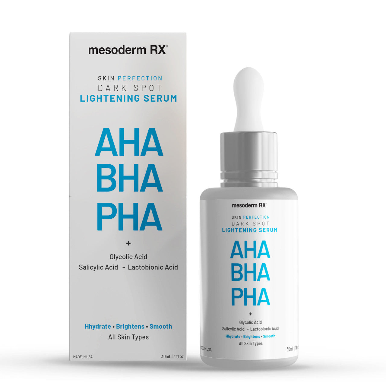 Mesoderm RX AHA BHA PHA DARK SPOT LIGHTNING Serum