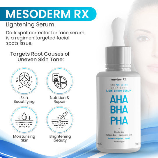 Mesoderm RX AHA BHA PHA DARK SPOT LIGHTNING Serum