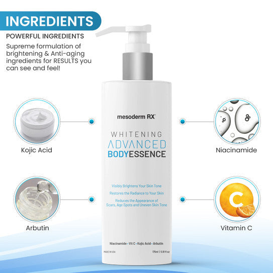 Mesoderm RX Whitening ADVANCED Body Essence Lotion Mesoderm RX Whitening ADVANCED Body Essence Lotion