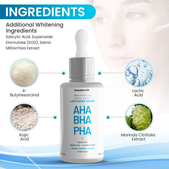 Mesoderm RX AHA BHA PHA DARK SPOT LIGHTNING Serum Mesoderm RX AHA BHA PHA DARK SPOT LIGHTNING Serum