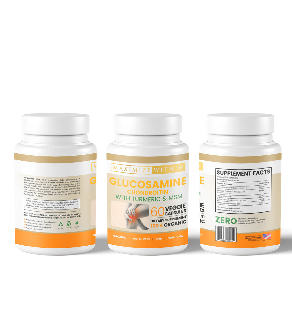 Glucosamine Chondroitin with Turmeric and MSM Glucosamine Chondroitin with Turmeric and MSM