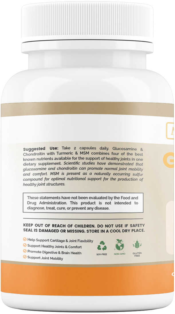 Glucosamine Chondroitin with Turmeric and MSM Glucosamine Chondroitin with Turmeric and MSM
