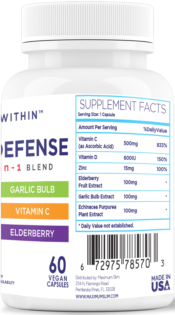 Immune DEFENSE 6-IN-1 Powerful Formula