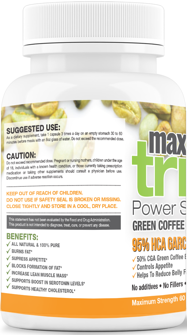 Garcinia Cambogia + Green Coffee Bean Extract: Maximum Trim Garcinia Cambogia + Green Coffee Bean Extract: Maximum Trim