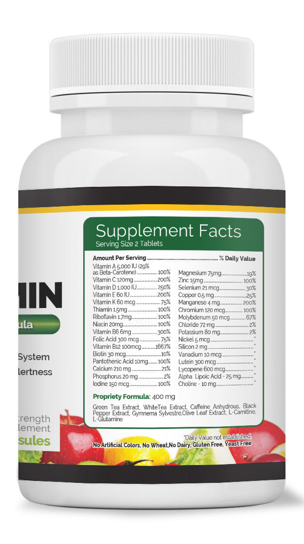 Maximum Slim Multi-Vitamin Maximum Slim Multi-Vitamin