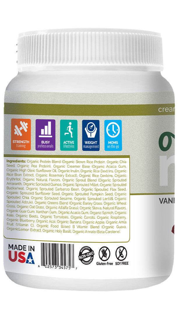 Maximum Slim Organic Fat Burning Meal  - Vanilla Bean