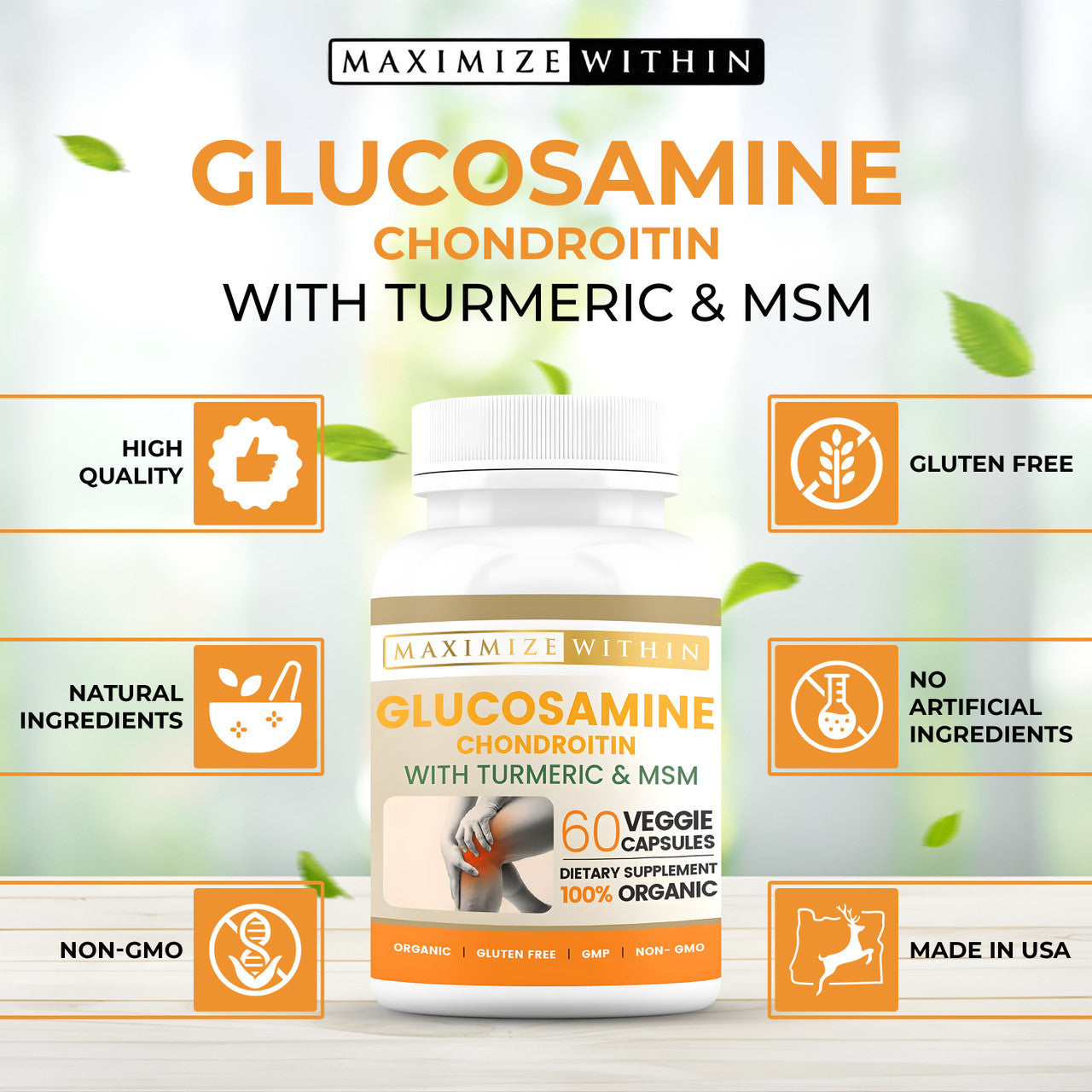 Glucosamine Chondroitin with Turmeric and MSM Glucosamine Chondroitin with Turmeric and MSM
