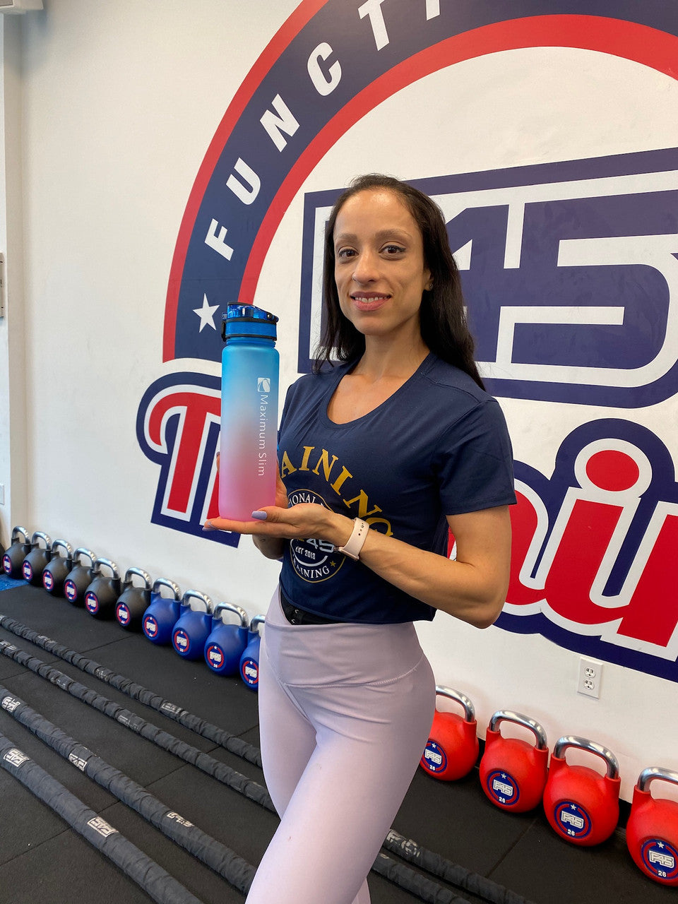 Motivational Water Bottle - 32oz/1000ml - Look at Me Pink Motivational Water Bottle - 32oz/1000ml - Look at Me Pink