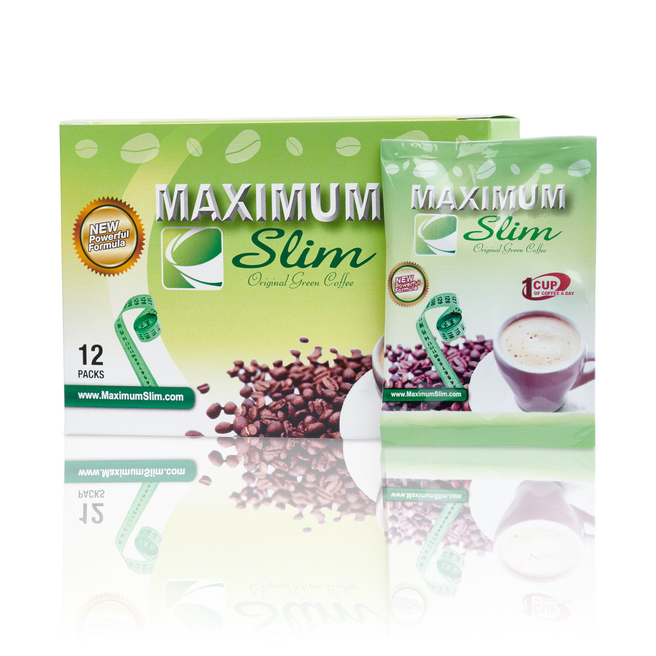 Maximum Slim Original Green Coffee, 12 Maximum Slim Original Green Coffee, 12