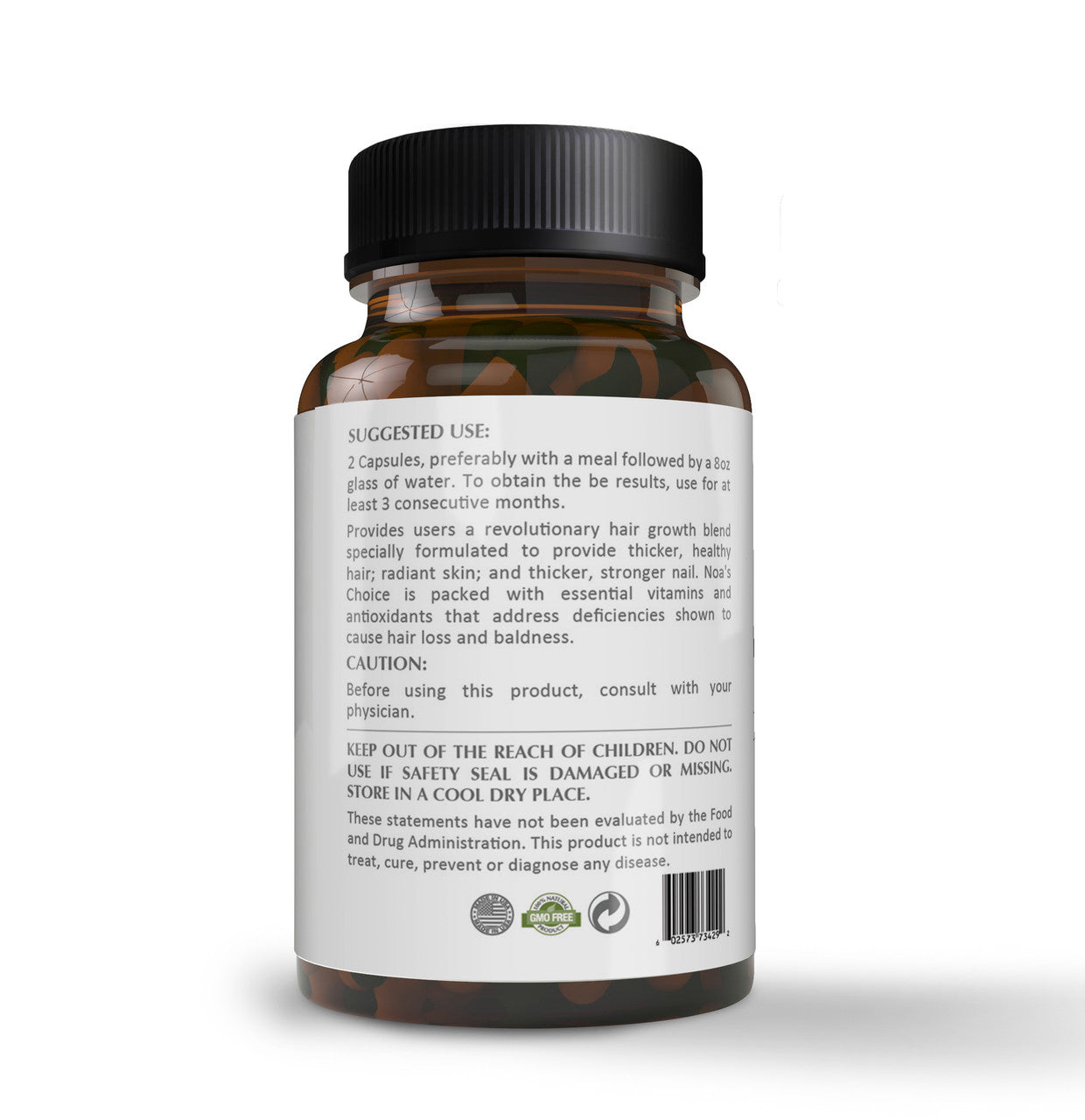 Noa's Choice Organic Ayurvedic Hairgrowth Vitamin