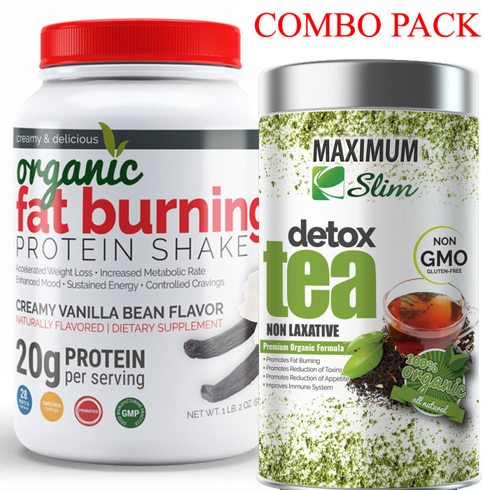 Protein Shake and Detox Tea Protein Shake and Detox Tea