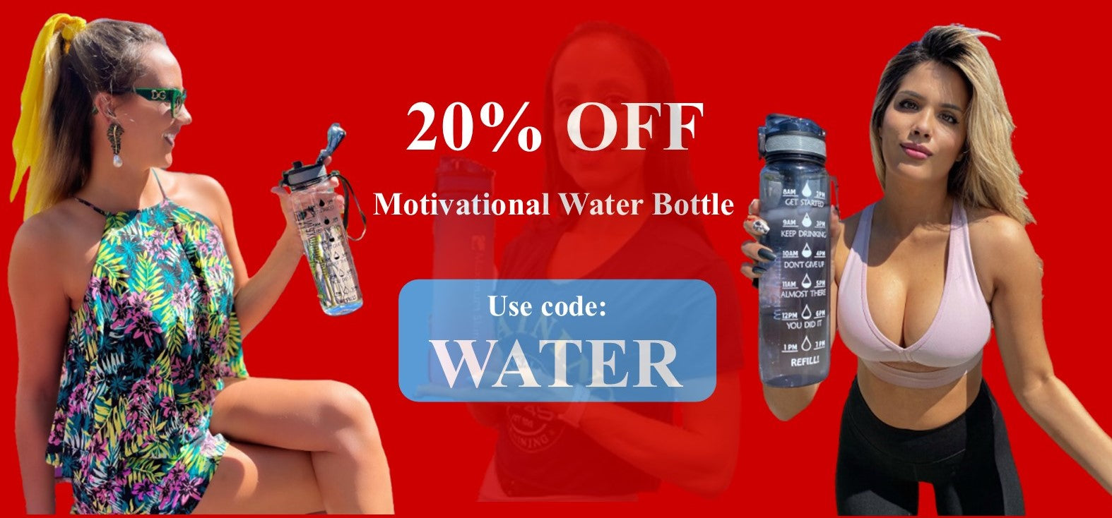 Have a Hard Time Staying Hydrated? These Water Bottles will Remind You